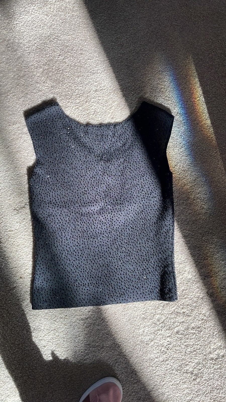 Ann Taylor Beaded Sleeveless Top