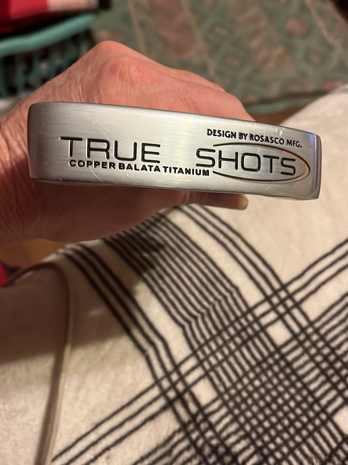 Vintage True Shots Putter with Copper Balata Inserts