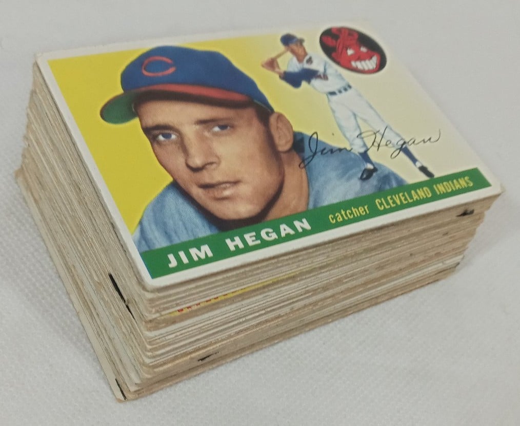 1955 Topps Baseball Cards Lot of 37 w/ High Card! No Duplicates!
