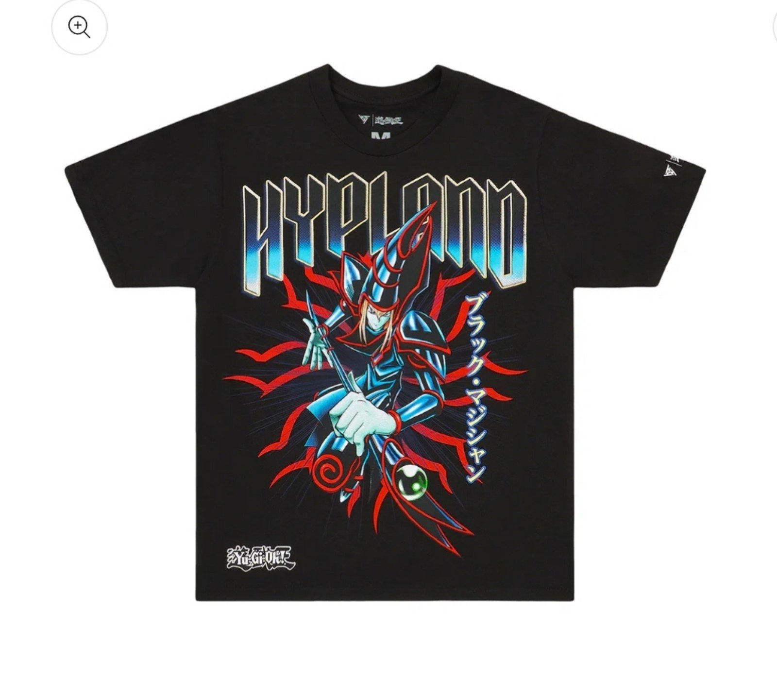HYPELAND YU-GI-OH DARK MAGIC SHIRT (BLACK) - Men's size XL