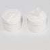 300 count, Neck Size20-410 Plastic White Ribbed Caps with Directional Spout