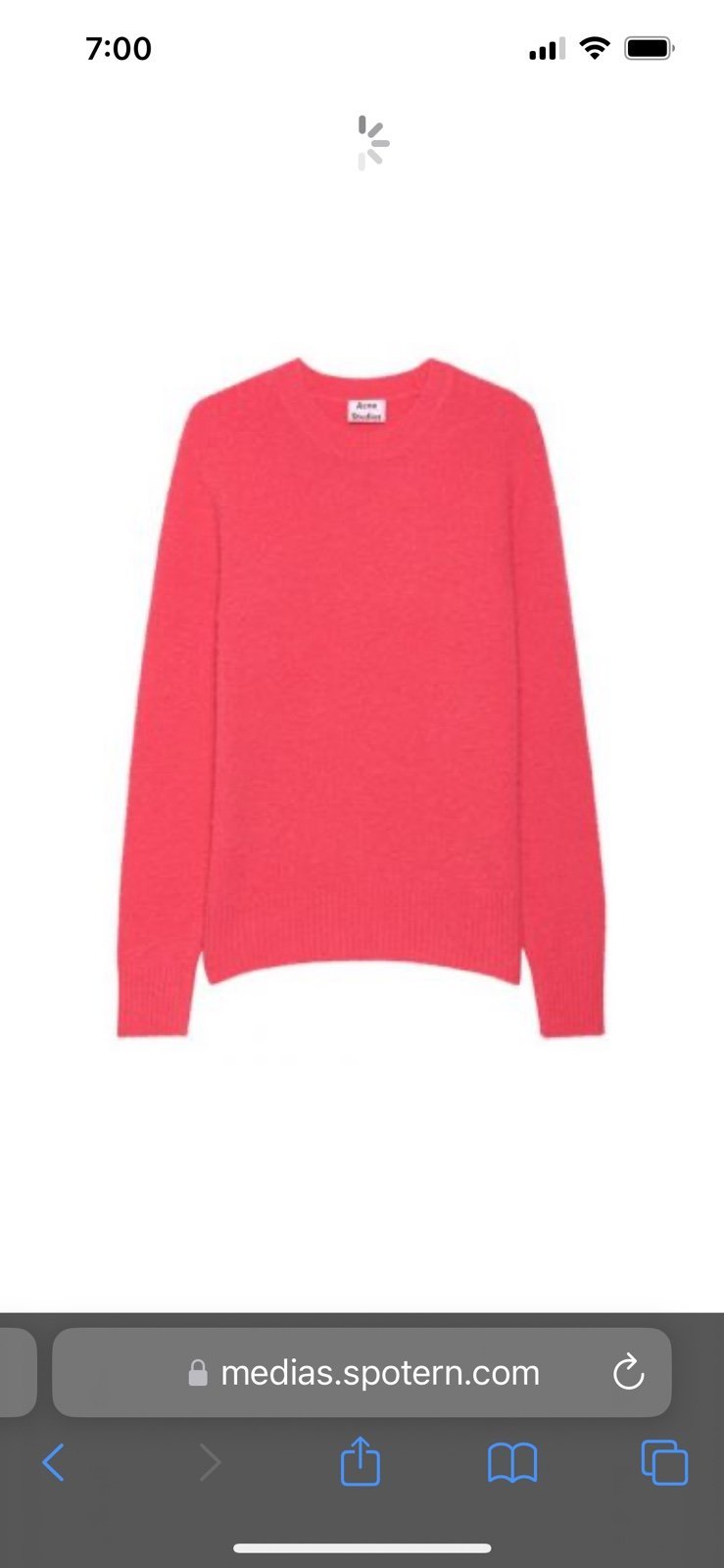 acne studios sweater