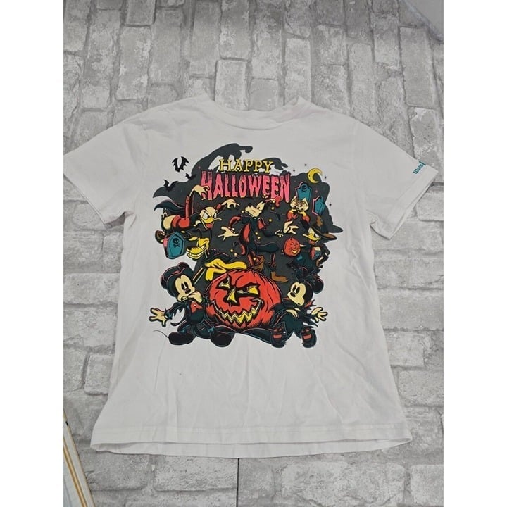 Disney World Parks Halloween 2023 Mickey Friends Happy Halloween T-Shirt XL Kids