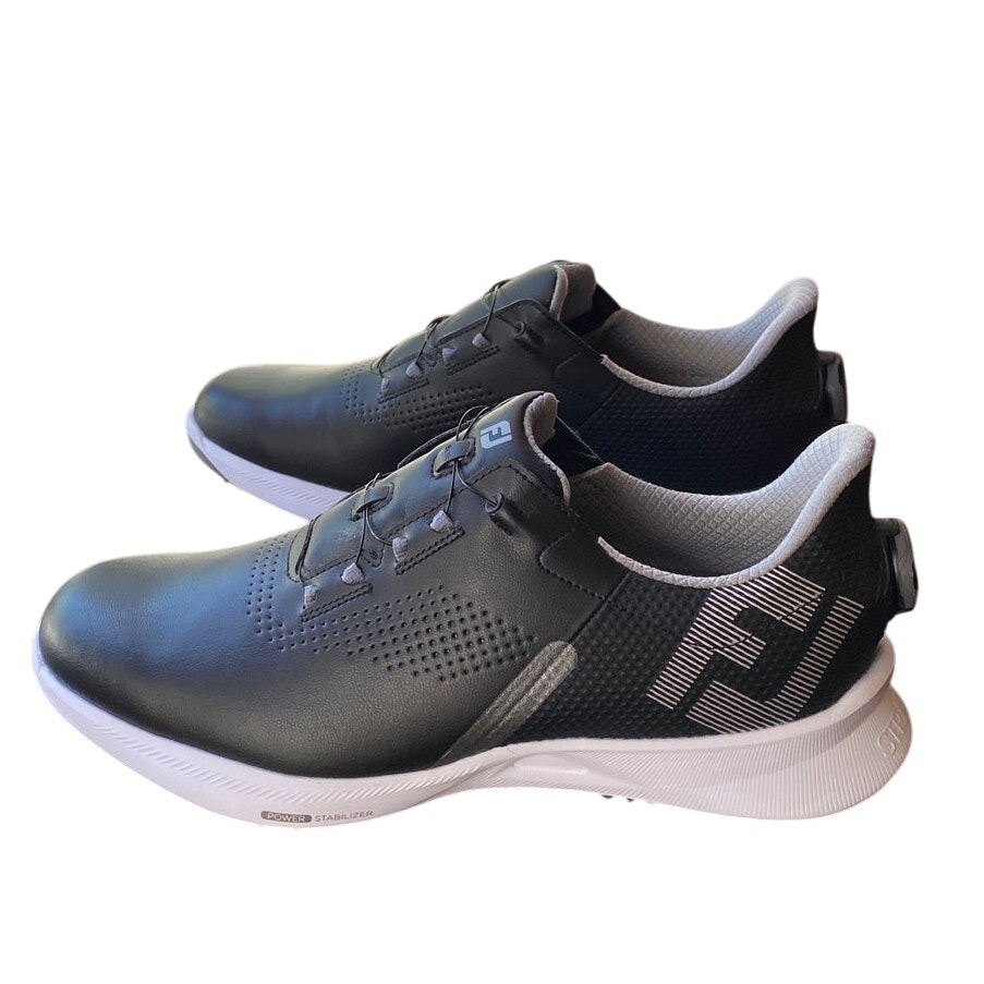 FootJoy FJ Stratolite BOA Spikeless Golf Shoes 10M Black 55449 New Open Box Fuel
