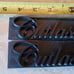 Vintage Oldsmobile PC Carbon Fiber 3D printed Logos