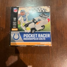 Indianapolis Colts NFL LEGO Compatible pocket racer oyo sports new sealed rare