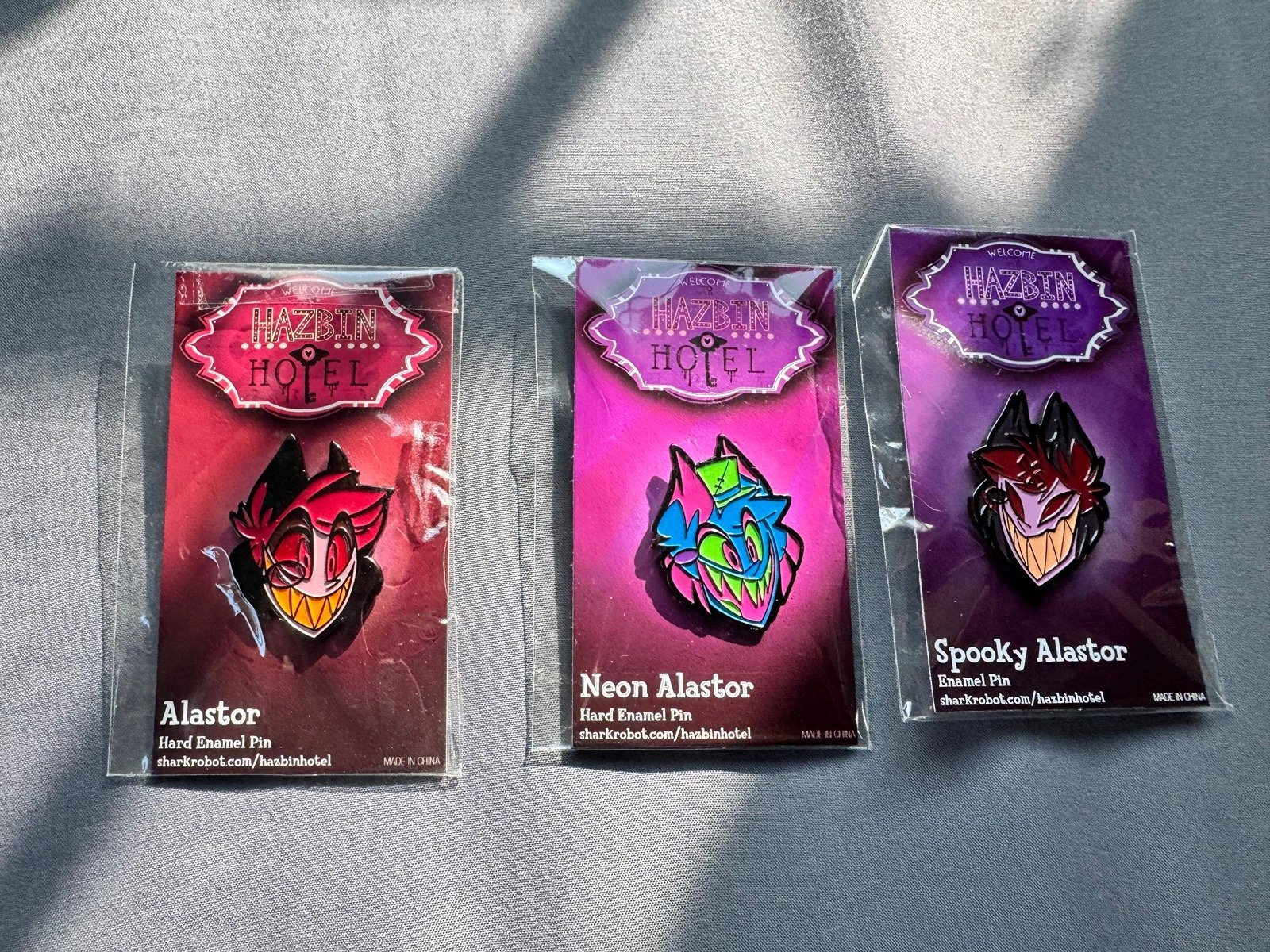 Habin hotel pins set of Alastor (Read description)