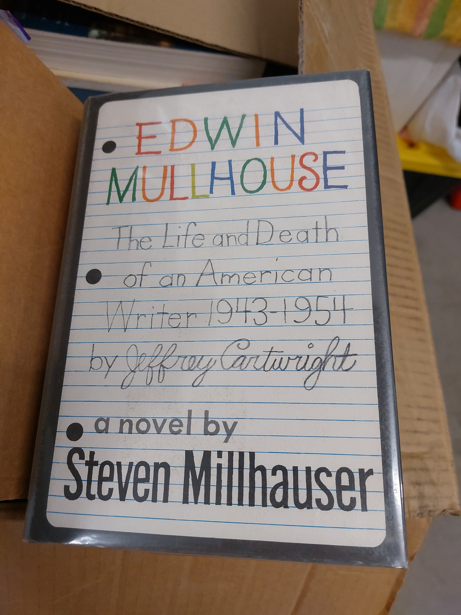 Edwin molhouse the life and death of an american writer