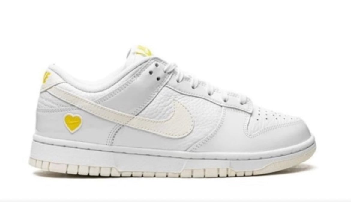 Nike Dunk Low Valentine’s Day Yellow Heart
