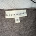 Bryn Walker Cashmere Lambswool Angora Sweater Vest with Front Tie Taupe Medium