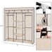 69 Clothes Rack Closet Wardrobe Clothes Storage Organizer with Metal Shelves
