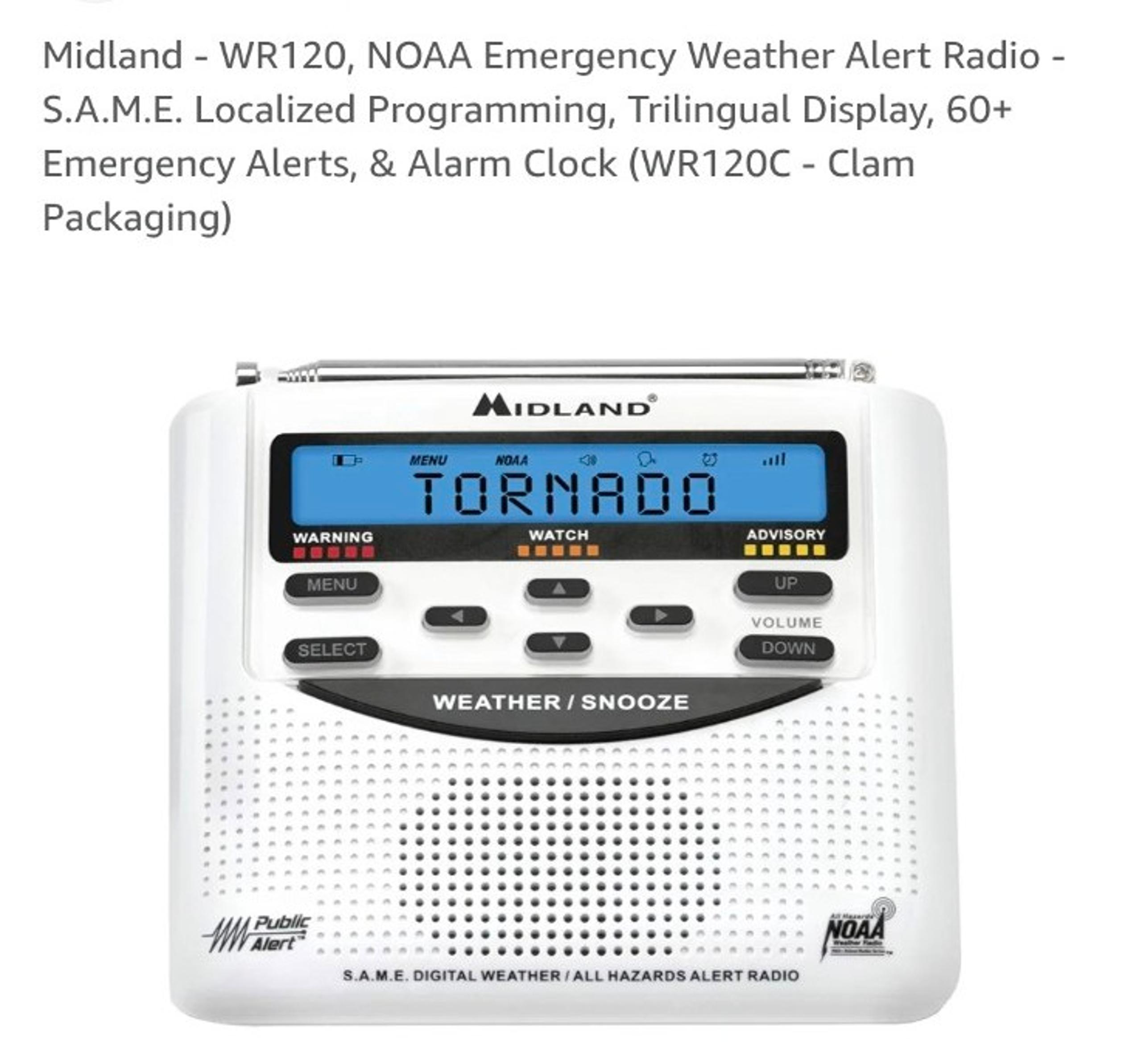 Weather radio
