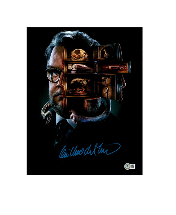 Guillermo Del Toro Signed Autographed 11x14 Cabinet of Curiosities Photo With Be