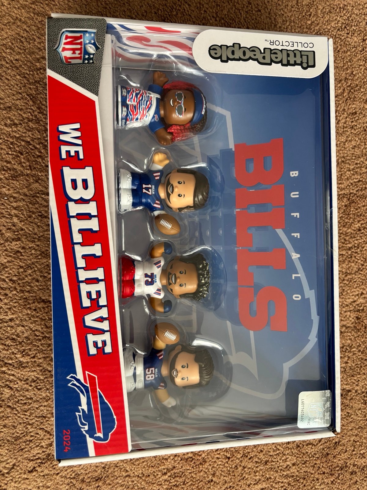 Fisher Price Little People Buffalo Bills Set 2024 new