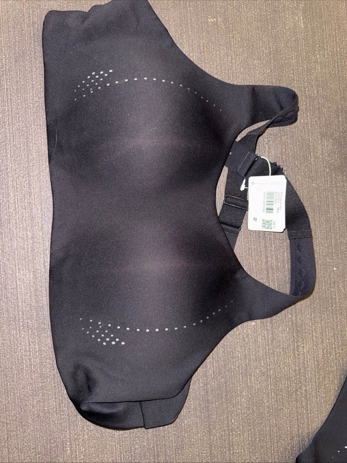 Lululemon AirSupport Bra black 38DD Brand New Under Msrp