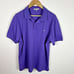 Peter Millar Mens Polo Shirt Lot of 2 Sz L Green Purple Golf Pullover