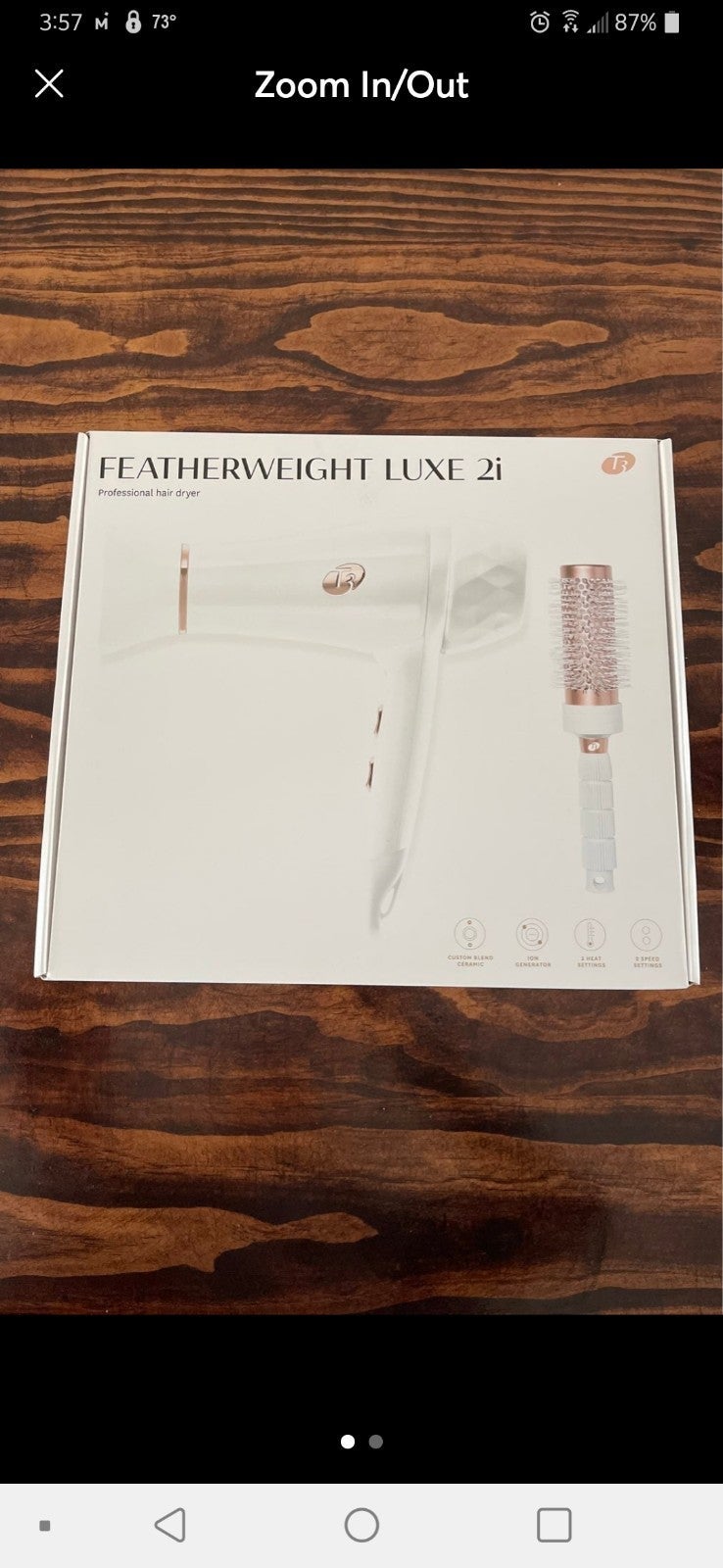 T3 Hair Dryer Featherweight Luxe 2i !