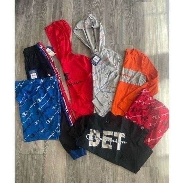 NWT Champion Boys 7 piece bundle Size Medium