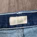 MOTHER The Cha Cha Fray Jeans 25 Blue Designer Denim Bootcut Casual