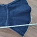 MOTHER The Cha Cha Fray Jeans 25 Blue Designer Denim Bootcut Casual