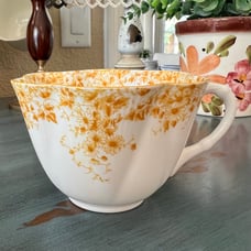 SHELLEY DAINTY DAISY YELLOW RARE Tea CUP O51/Y