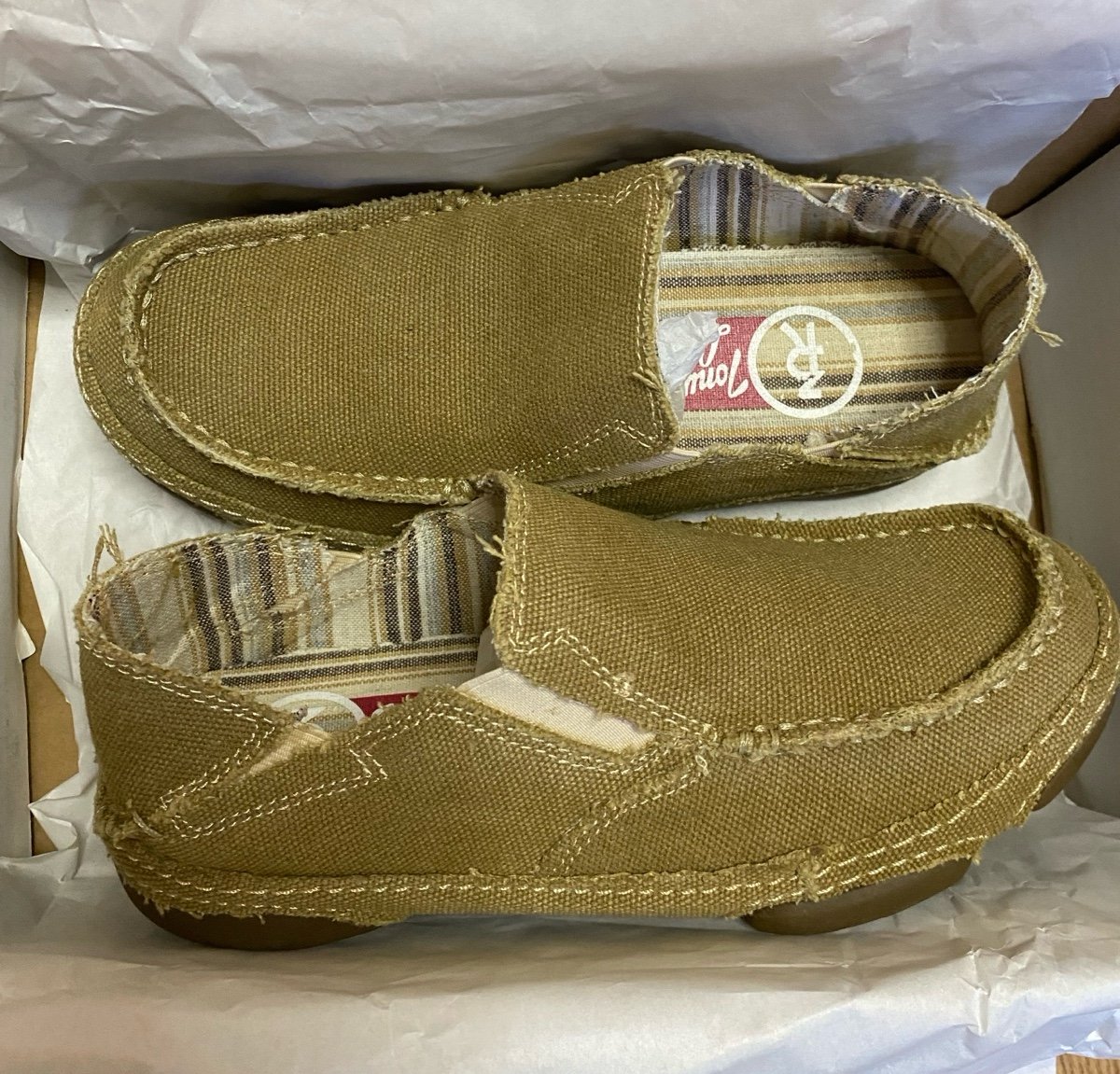 Tony Lama womens slip on shoes