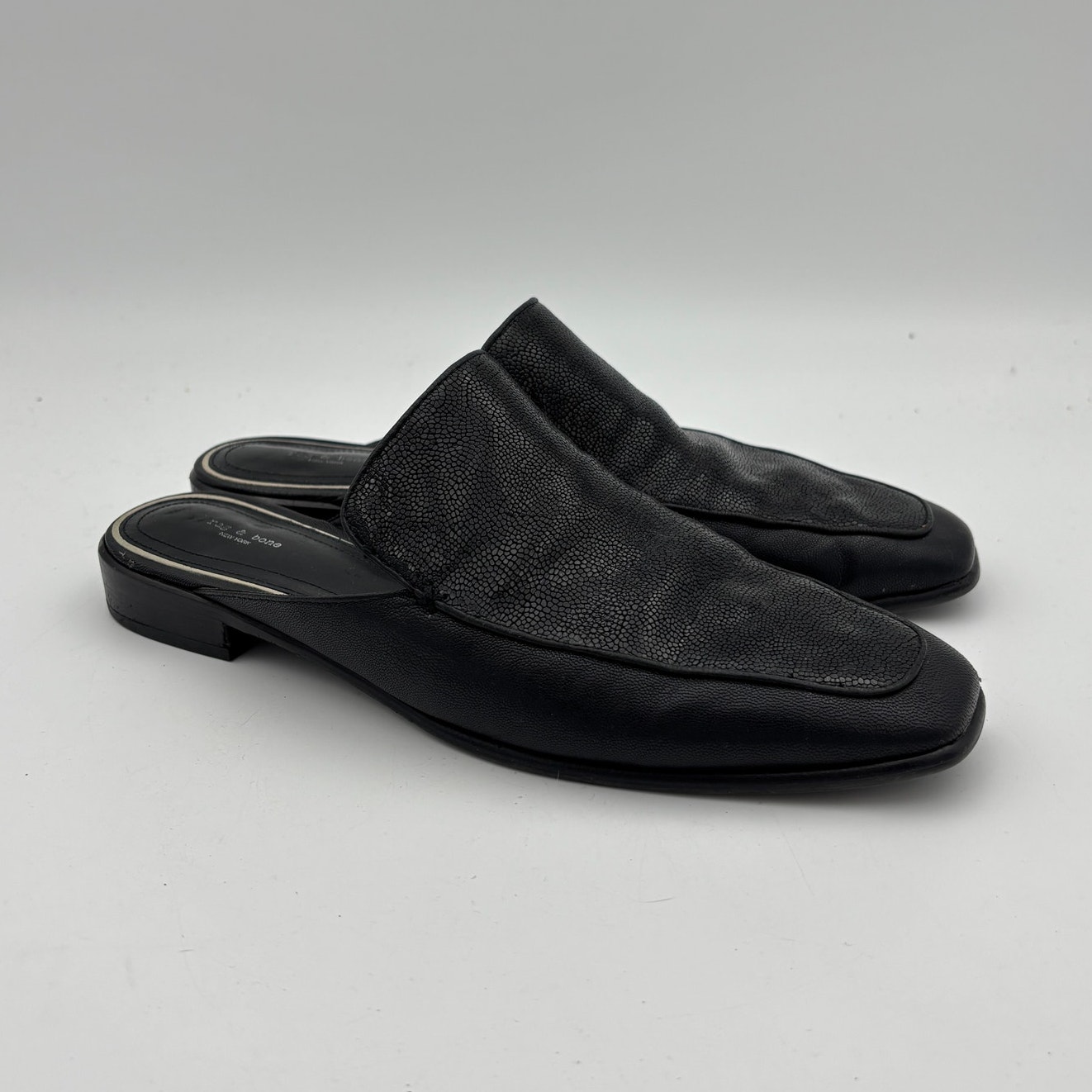 Rag & Bone Aslen Loafer Mule Leather Slip Ons Women's 40 US 10