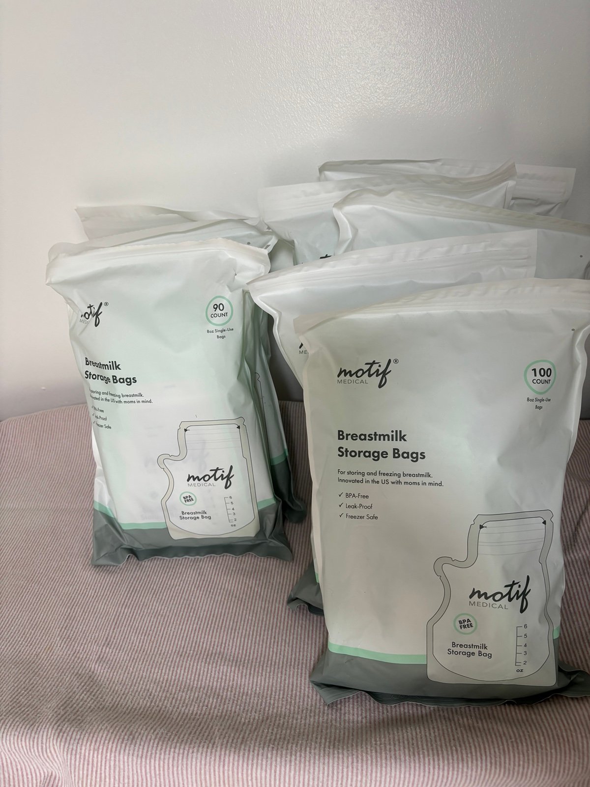 breastmilk storage bags