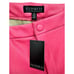NWT Eloquii Womens Faux Leather Wide Leg Ankle Pants Plus Size 16 Pink Pockets