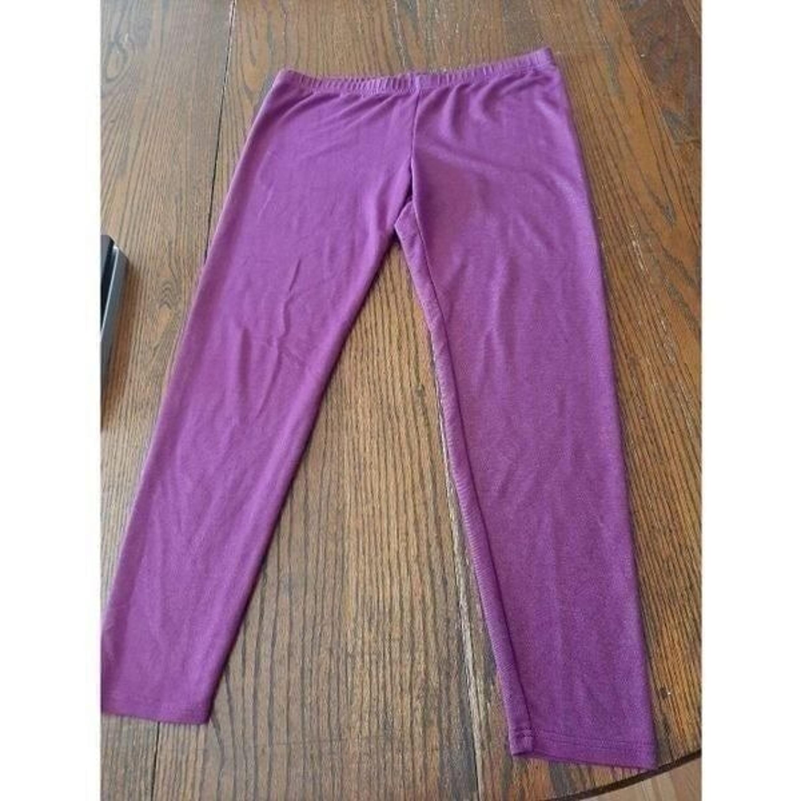 Large Xhilaration Purple Stretch Pants Leggings Casual Athletic