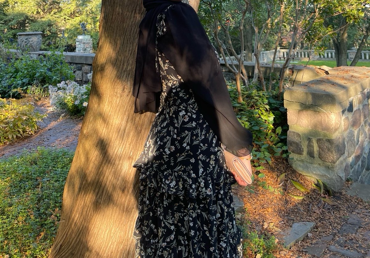 Maxi floral dress