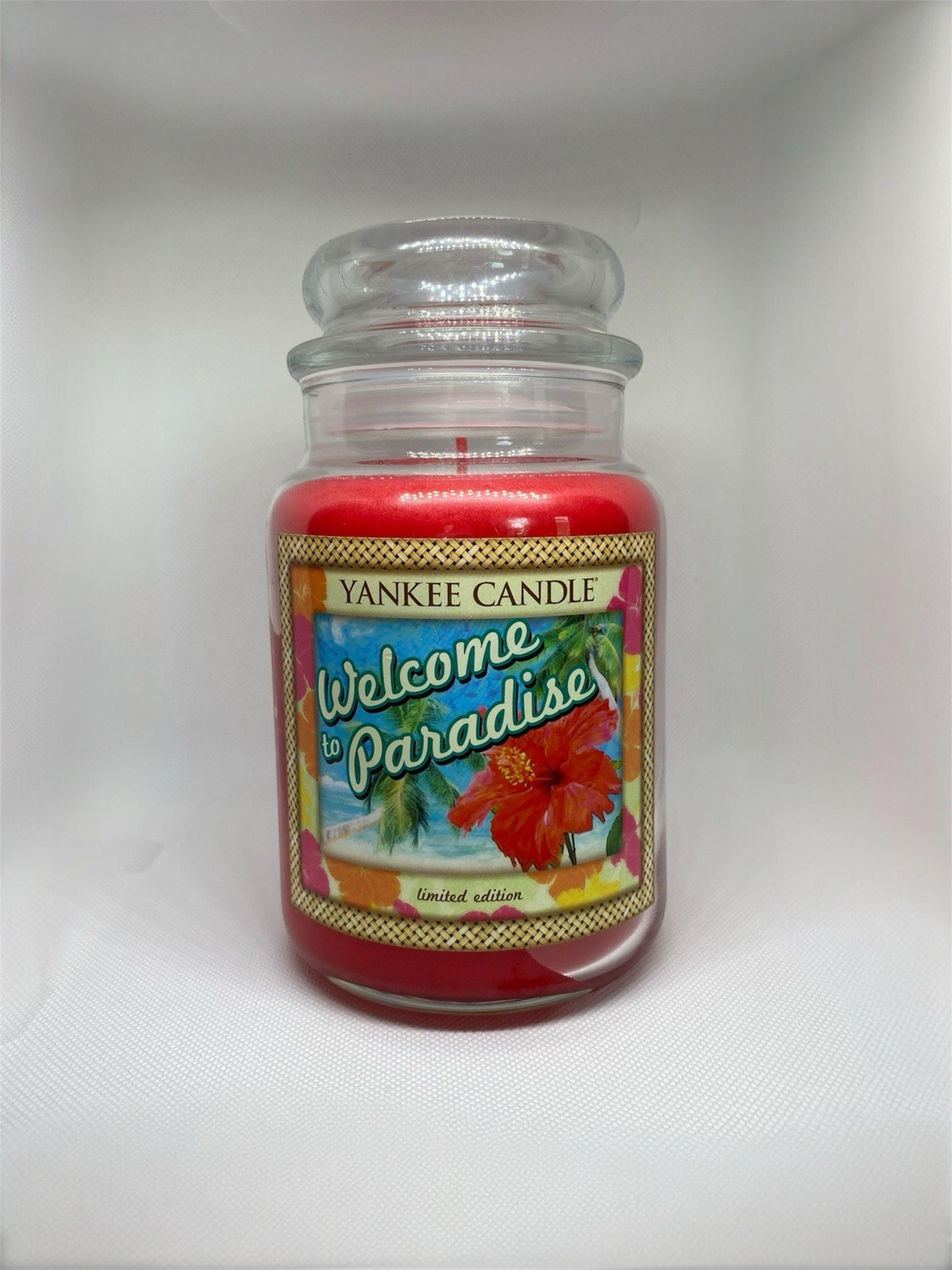 Yankee Candle Welcome To Paradise Large Jar 22oz Limited Edition Single Wick NEW