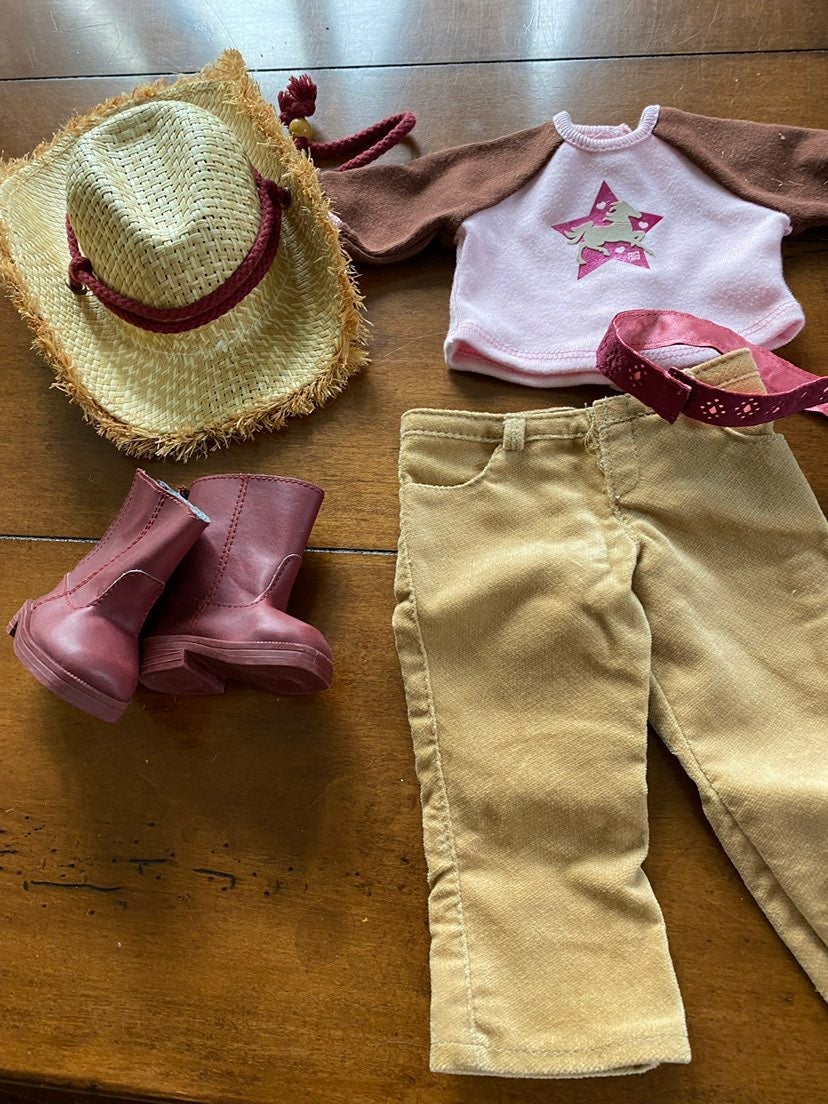 American Girl Horse lover outfit