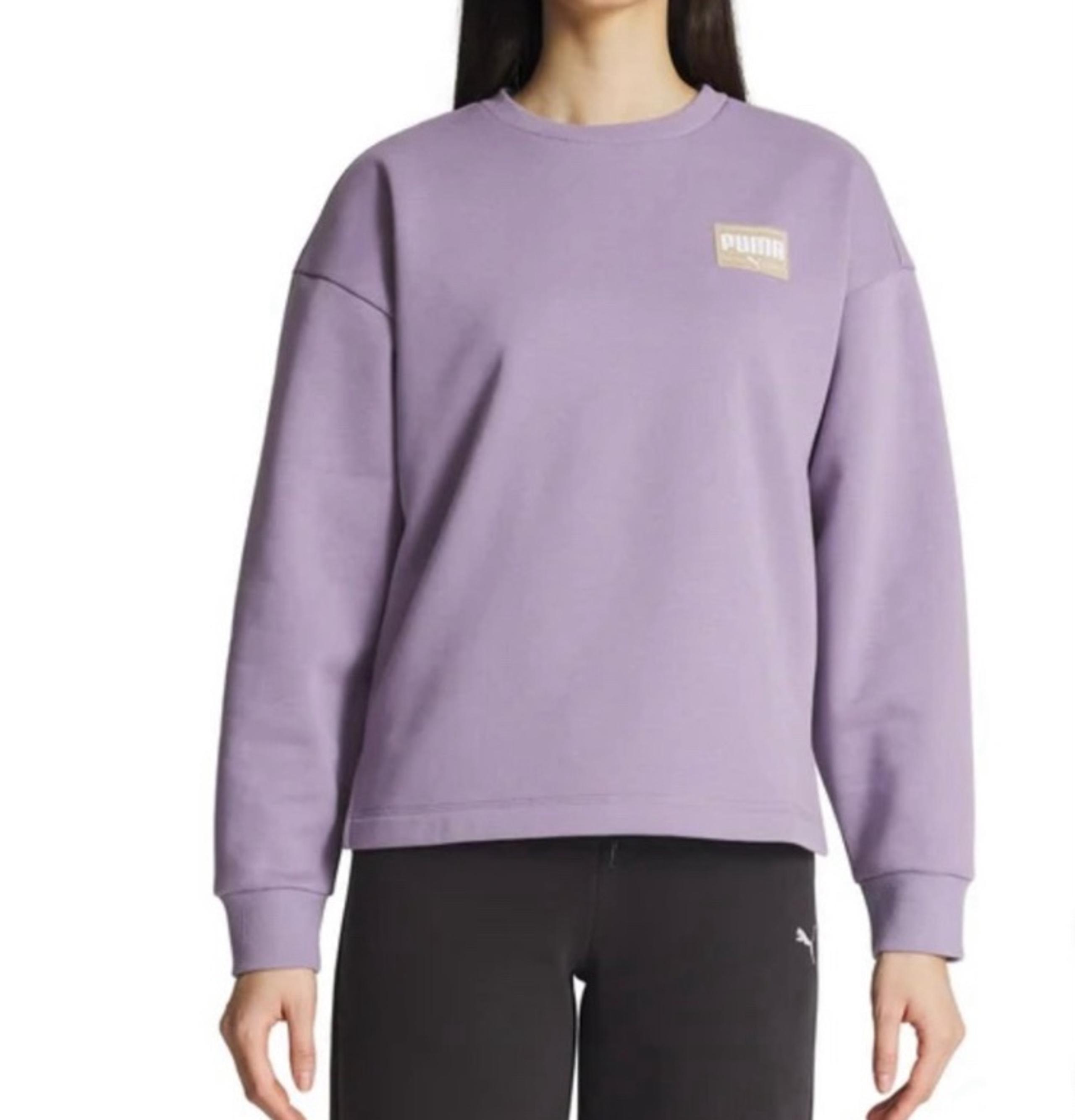 PUMA Women's Fleece Crewneck Sweatshirt (M)
