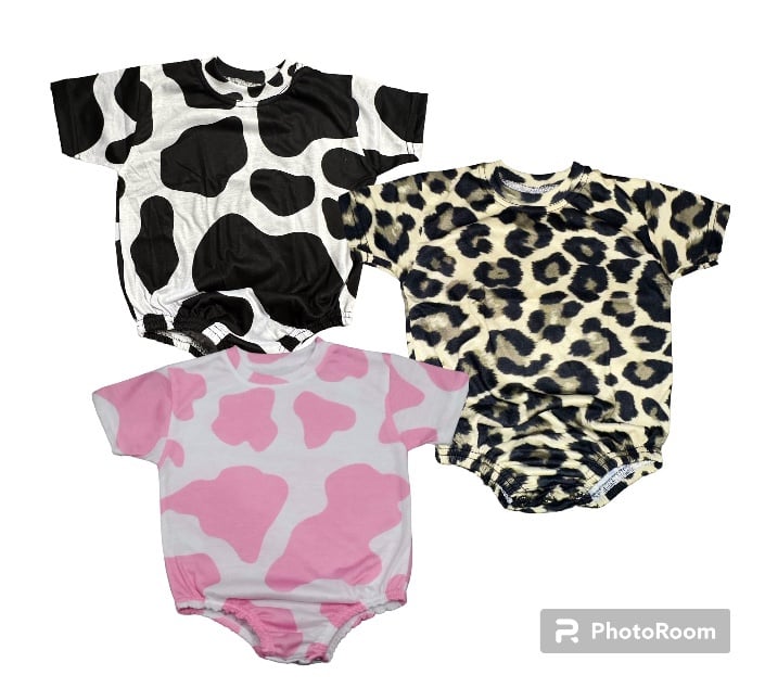 Set of 3- 2T toddler romper sublimation blank NWT