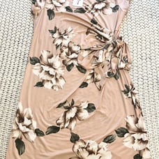 Maternity Dress Flower Print