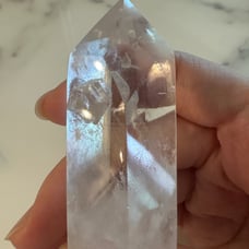 White crystal column