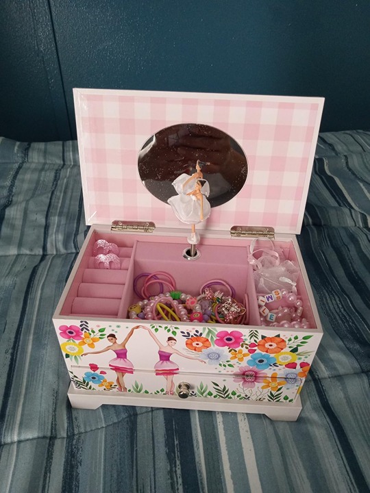 Ballerina Kids Jewelry Box for Girls