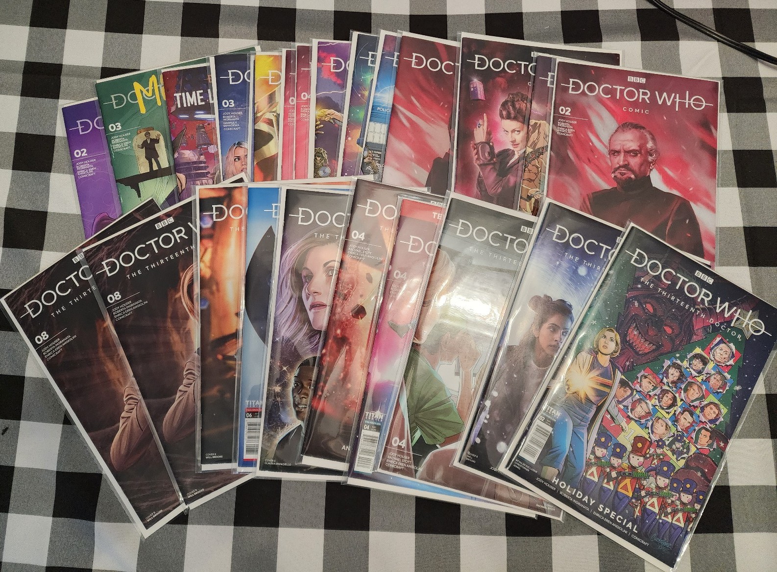 25 Doctor Who comics 2019-2021