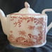 Furnivals 1913 Brown Quail teapot with lid, No. 684771