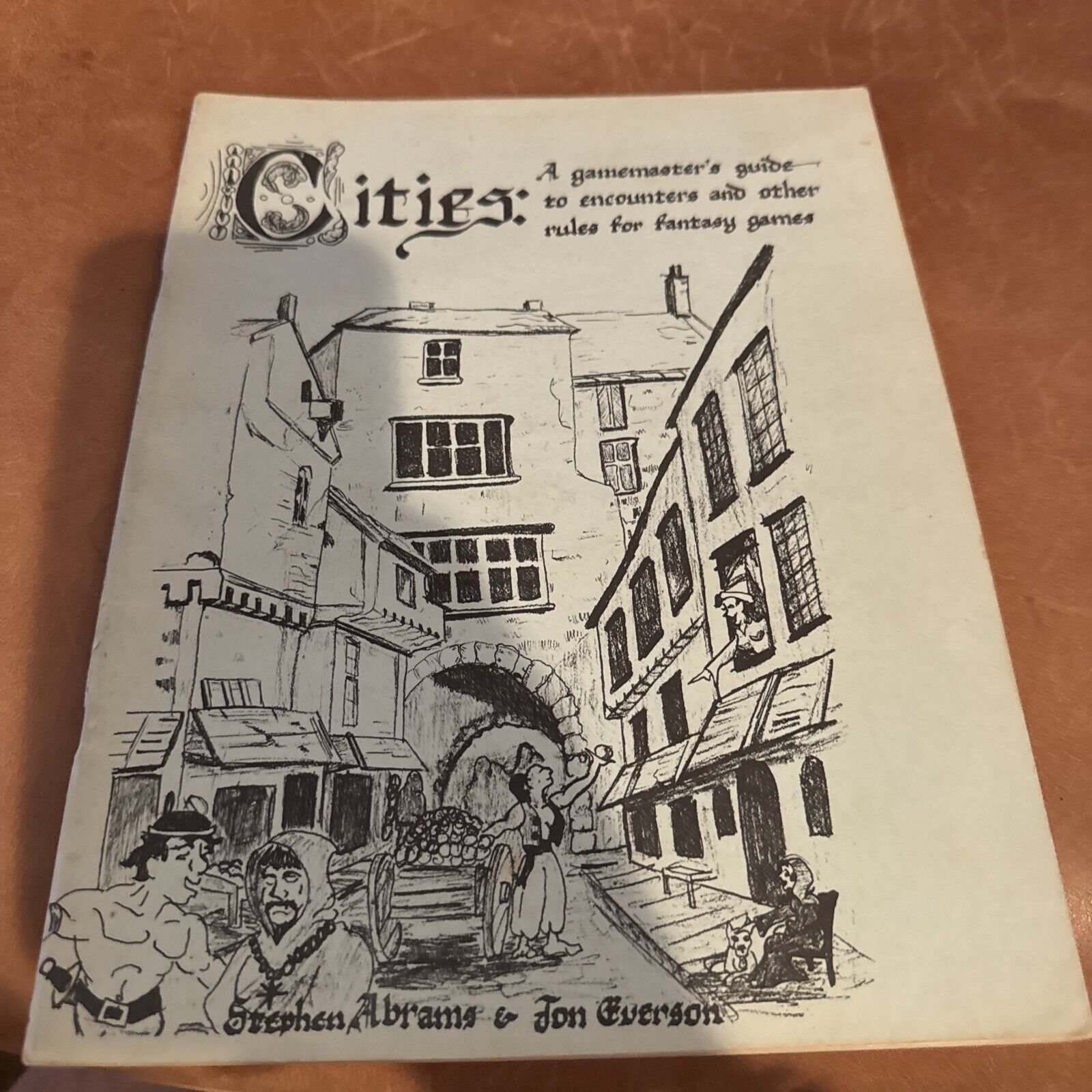 CITIES A GAMEMASTER'S GUIDE TO ENCOUNTERS AND OTHER RULES FOR FANTASY GAMES 1979