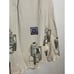 Blue Fish Like Women's Small Off White Aline Maxi Skirt Art To wear Handprinted