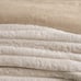 Ivory Marfil Everest Extra Thick Stripped Embosed Texture Premium Sherpa King XL
