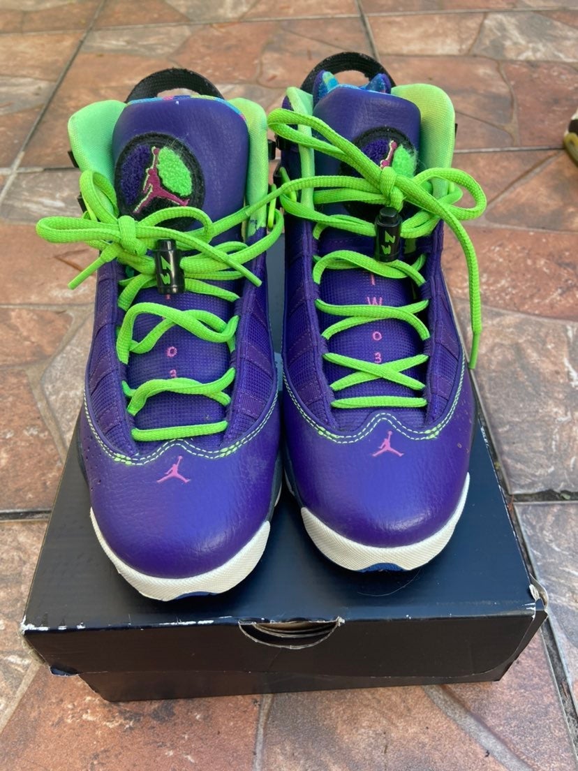 Fresh prince belaire 6 rings air jordans size 5y