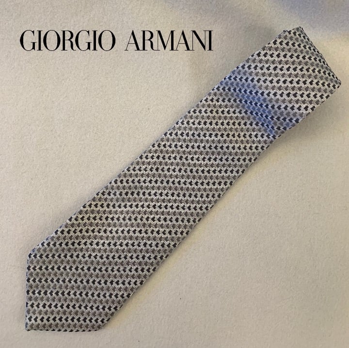 Giorgio Armani Silk Tie Made in Italy