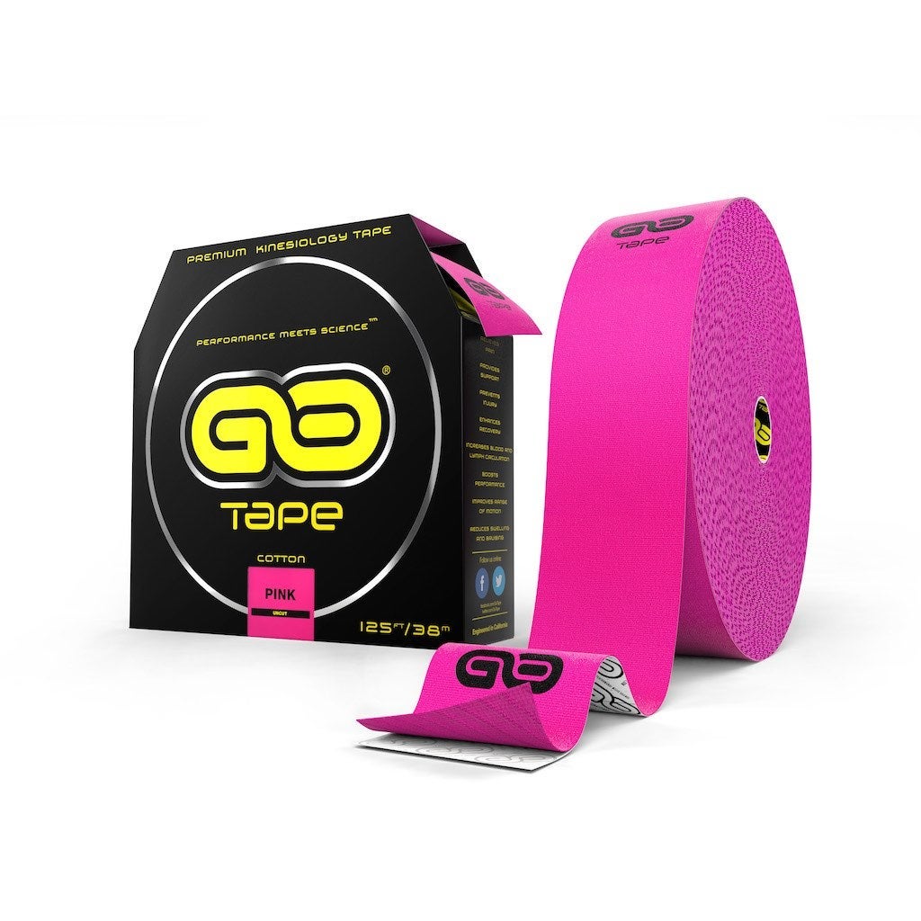 GO TAPE PREMIUM KINESIOLOGY TAPE – UNCUT