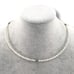 Vintage Freshwater Rice Pearl Choker Necklace Adjustable Wire 24