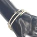 Vintage Freshwater Rice Pearl Choker Necklace Adjustable Wire 24