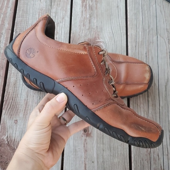Timberland Mens Smart Comfort Outdoor Leather Sneakers Shoes sz 9M Timberland Mens Smart Comfort Outdoor Leather Sneakers Shoes sz 9M