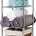 Honey-Can-Do BTH-03484 6 Tier Metal Tower Bathroom Shelf, 12.6â€ L x 11â€ W x 59